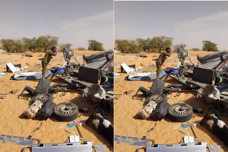 Urgent : Tragique accident de la circulation sur l’axe Nouakchott-Boutilimit: on parle de plus d'une dizaine de morts