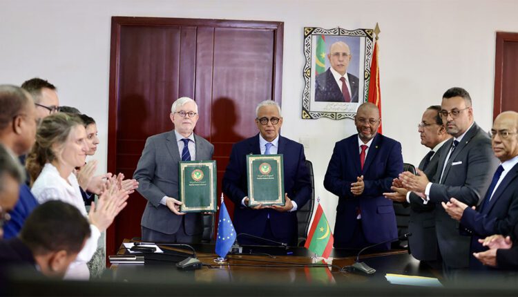 La Mauritanie et l’Union européenne signent deux conventions de financement de 40 millions d’euros pour soutenir le développement